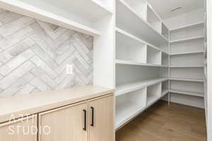 View of storage area