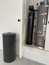 Utilities with water heater