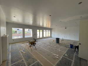 Empty room with healthy amount of natural light