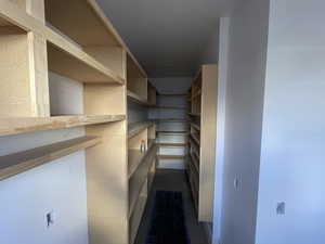 View of storage room
