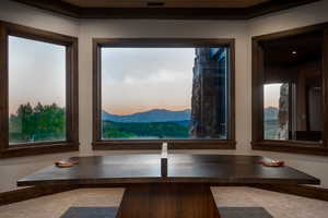 Detailed view of mountains