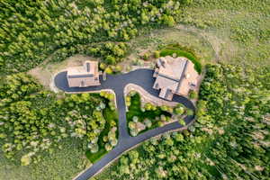 Aerial view of property's location