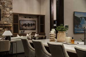 View of community lobby