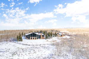 Rear view of property