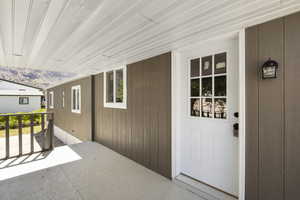 Entrance to property