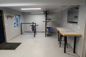 View of basement
