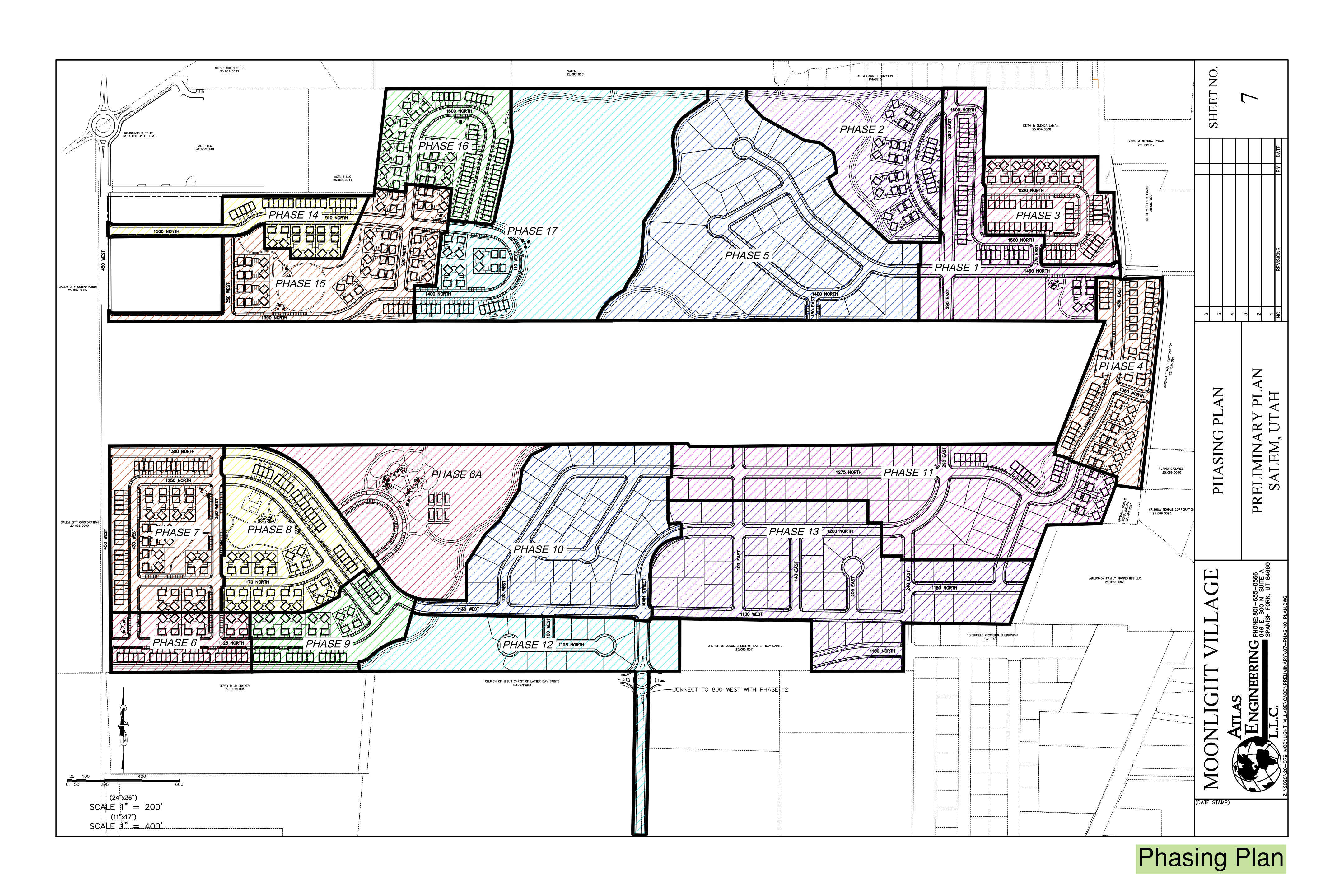 Moonlight Village Phasing Plan