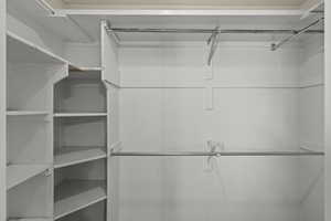 Master bedroom closet