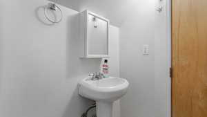 View of bathroom