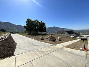 View of mountain backdrop