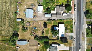 Aerial view of property's location