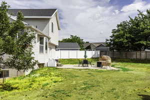 View of yard featuring a patio area