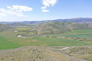 View of mountain backdrop