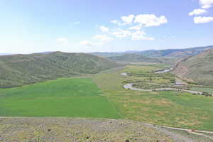 View of mountain backdrop