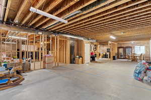 View of basement
