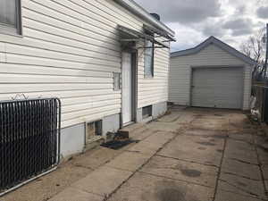 1 car garage & House basement individual entrance
