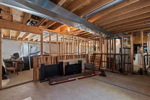 View of basement