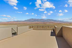 View of mountain background