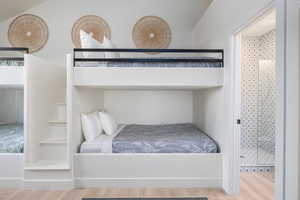 Bedroom featuring wood finished floors