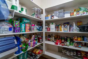 View of storage area