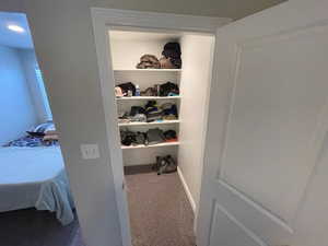 View of closet