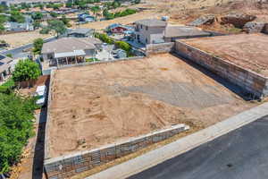 Aerial view of property and surrounding area