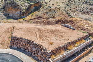 Aerial view of property and surrounding area