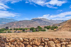 View of mountain background