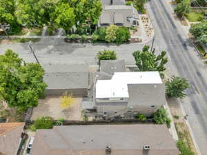 View from above of property
