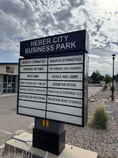 Exterior view of signage