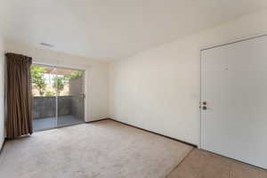 View of tiled empty room