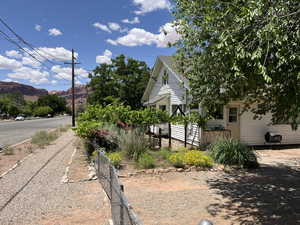 Street scene, looking West to Portal