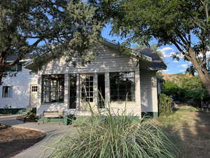 Front view of property