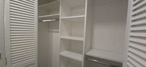 View of closet