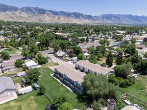 Aerial view from west to East