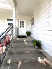 Entrance to property