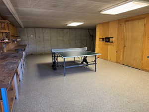 View of rec room