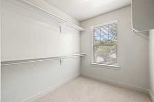 Primary walk-in closet