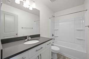 Upstairs full bath