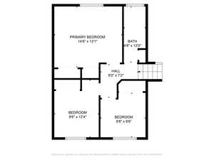 Upstairs level has 3 large bedrooms and a full bath. Brand new carpet, tile and LVP flooring