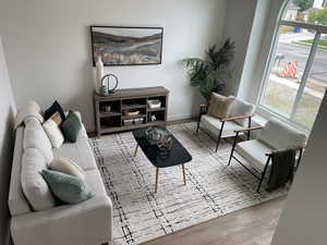 View from upper level bedrooms.