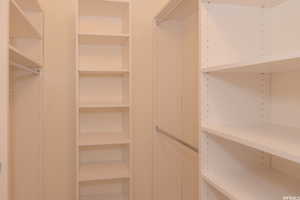 Spacious Walk-In Closet in Primary Bedroom