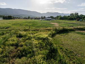Mountain view featuring rural landscape