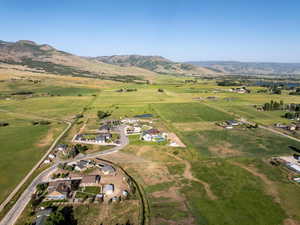 View of property location featuring rural landscape and mountains