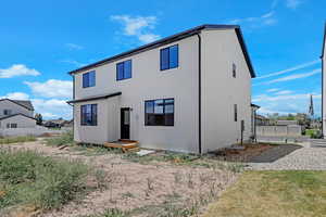 Rear view of property