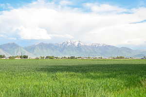 Mountain view featuring rural landscape