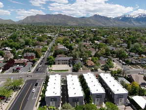 View of East bench mountains