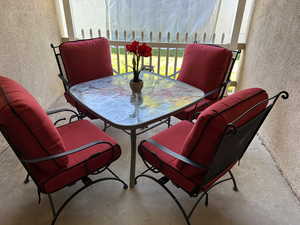 Back patio