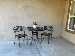 View of patio