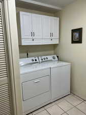 Laundry area